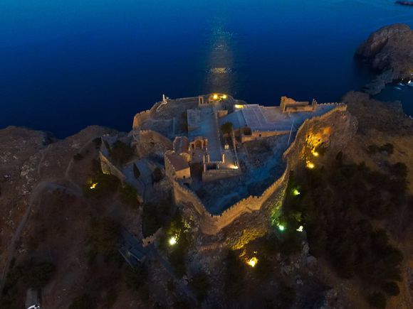 The Acropolis Rhodes by drone