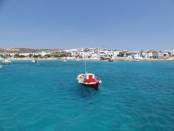 Cruising around the small cyclades