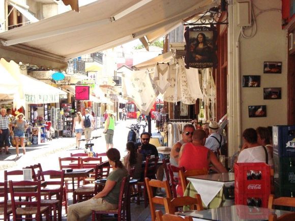 Old Town in Rethymno / restaurant