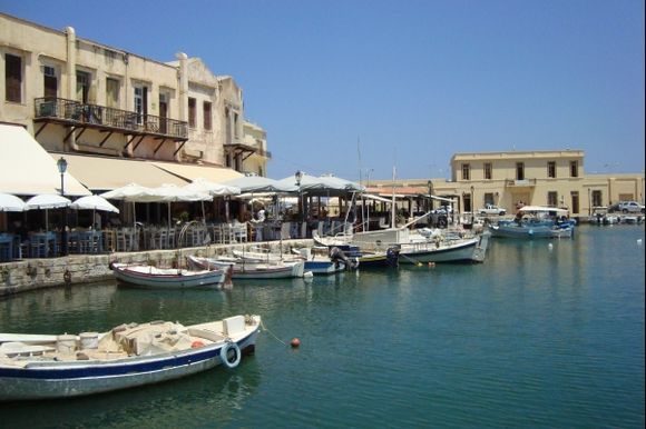Venetian Harbour in Rethymno / Crete
