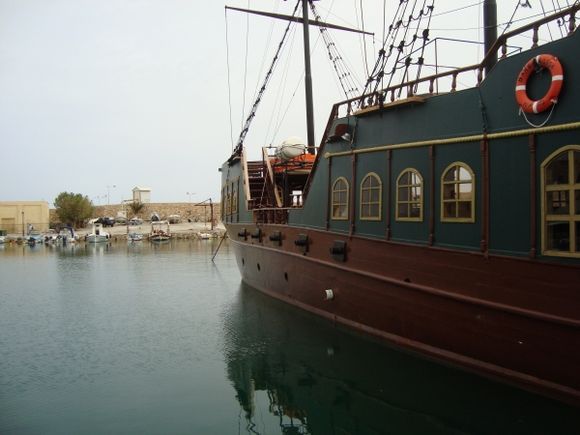 Venetian harbour in Rethymno