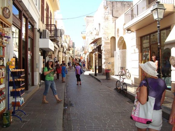 Old Town in Rethymno