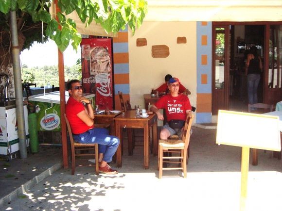 Restaurant in the Village of Margaritos in Rethymno at Crete