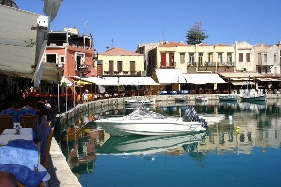 The Venetian Harbour in Rethymno