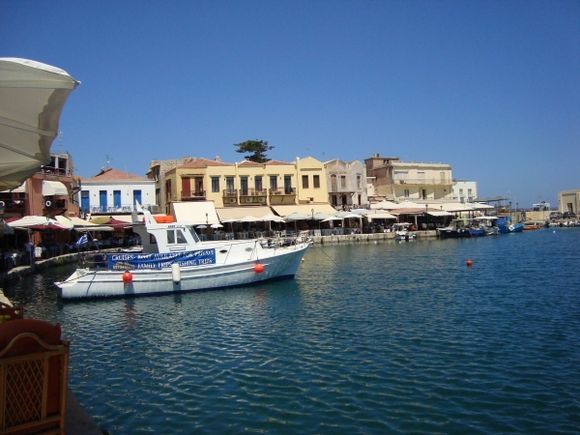 Venetian Harbour in Rethymo