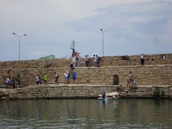 Venetian port in Rethymno