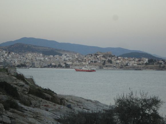 Kavala seen from  Hotel Luy