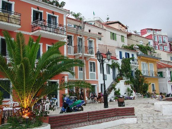 A cloudy evening in Parga