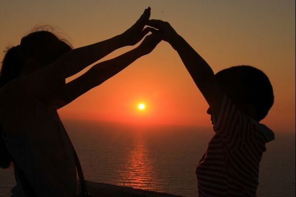 Sunset in Lefkada