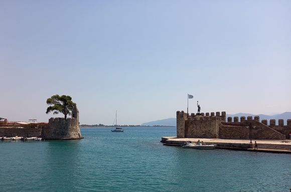 In the port of Nafpaktos