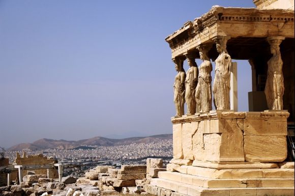 The Erechtheion impressed me more than I could imagine.