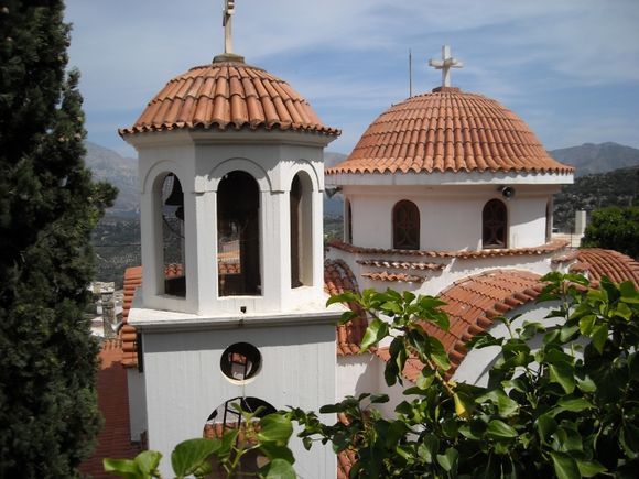 View of Church in Axos