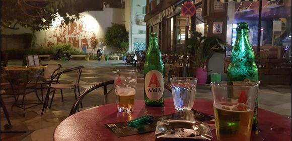Best taverna in Heraklion... just outside of the centre...nice, quiet and with good food. Ahh... I nearly forgot... try this beer while you can!