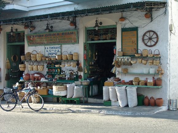 Market, Naxos Town, September, 2005
