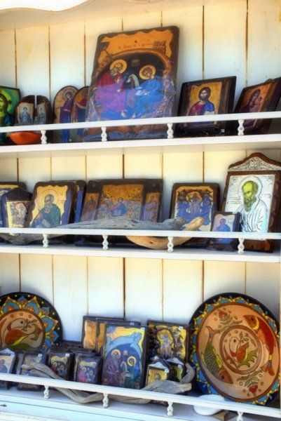 wooden icons from Patmos