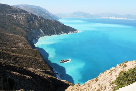 Between Assos and Myrtos