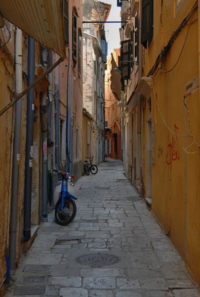 Corfu Town street