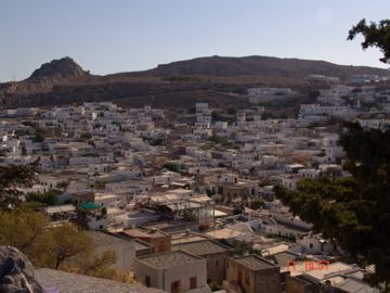 View of Lindos.