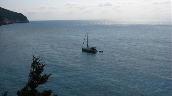 Porto Katziki ,view at ionian sea