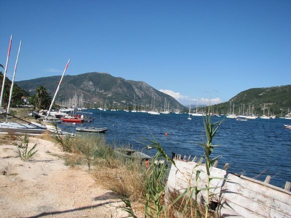 Vlichos Bay ,near Nidri ,Lefkada island