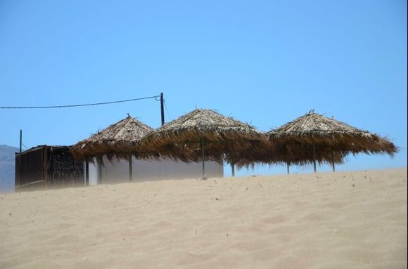 Sand storm in Falarsana