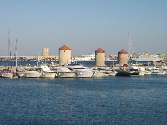 View of harbour from ferry