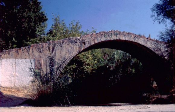 Old bridge in Crete