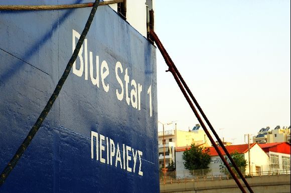 Blue Star in Piraeus