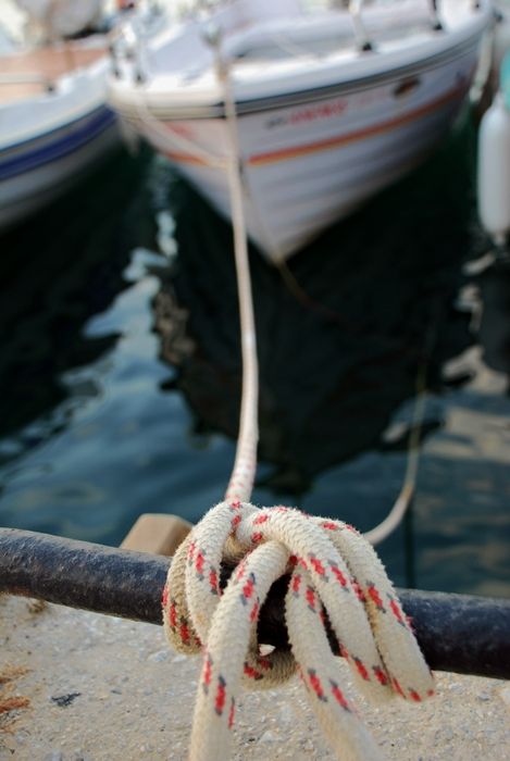 rope and boat