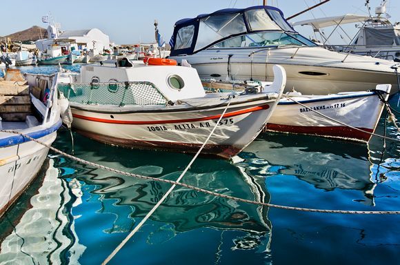 Naoussa Boats