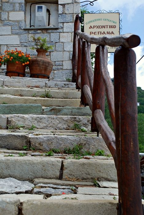 stairs, Makrinitsa