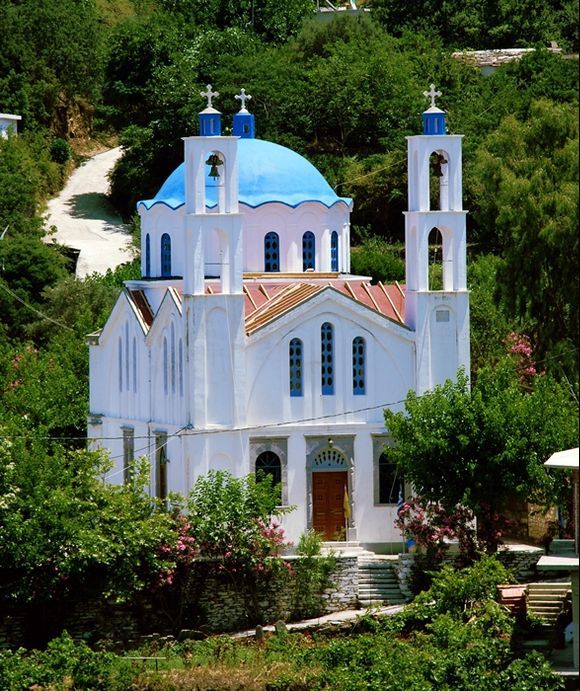 church in Karavostamo, Ikaria