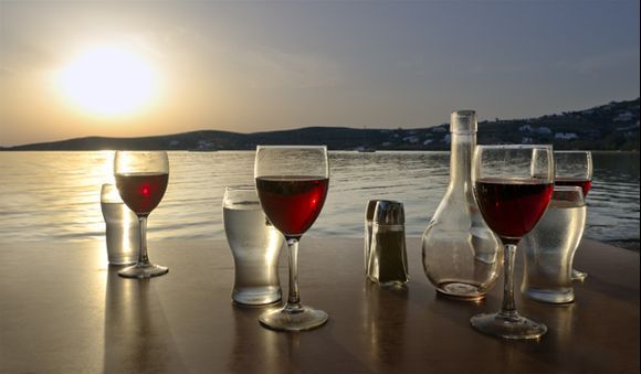 Sunlight and Red Wine