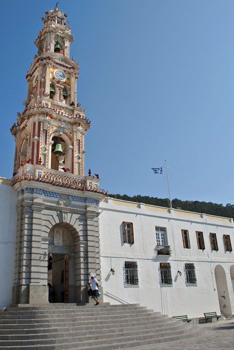 Monasteri of Panormitis - entrance