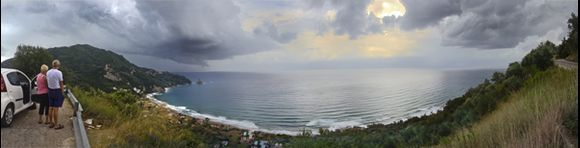 After the rain - panoramic image