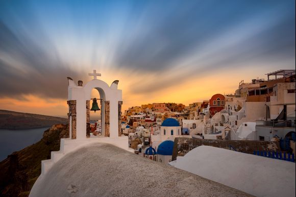 Everybody's chasing the sunset in Santorini ... but the sunrise is as beautiful as the sunset ... or even better.