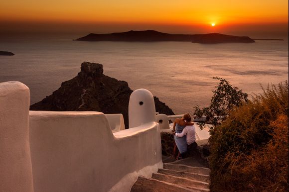 Old cliché or not, the most romantic place to watch the sunset is ...