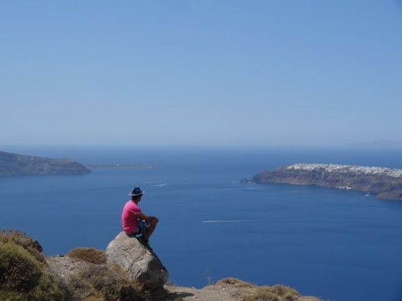 Hiking from Fira to Oia