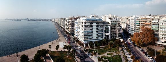 A pano of Thessaloniki