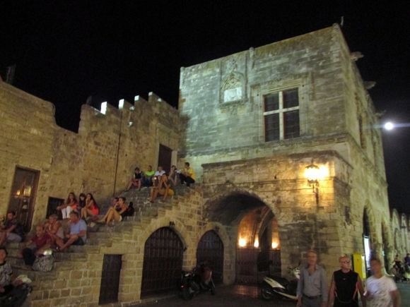 Rhodes Old Town at Night 2015