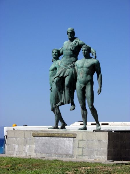 Statue of DIAGORAS,  Rhodes
