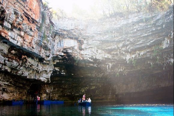 Melissani Cave