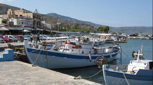 Crete Elounda port