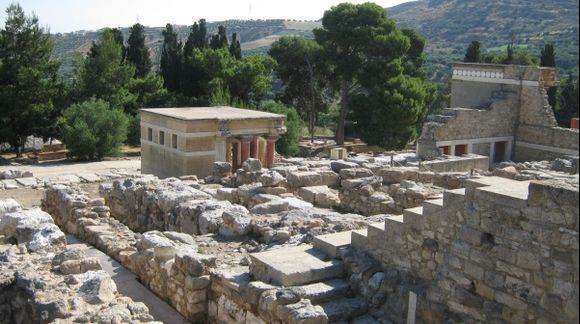 Crete Minoan Palace of Knossos