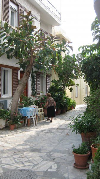 Crete Lassithi Ierapetra town street
