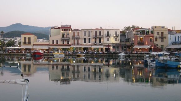 Rethymno Port ivening