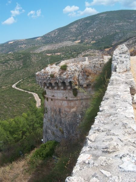 Kefalonia Peratata Castle of Saint George