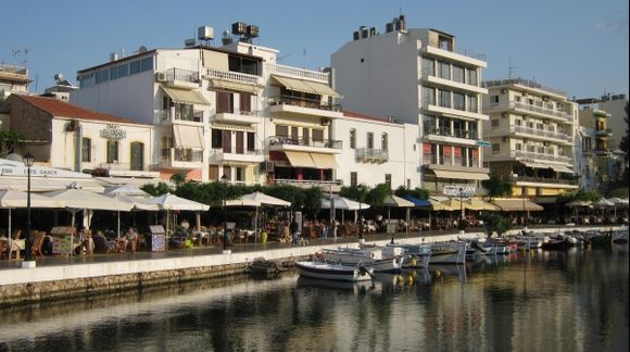 Crete Agios Nikolaos Town