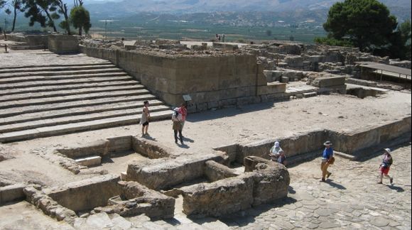Crete Phaestos Minoan Palace