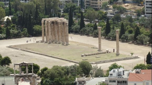 Athens Temple of Olympian Zeus